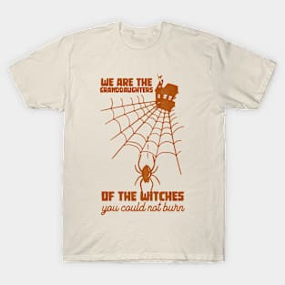 We Are The Granddaughters Of The Witches You Could Not Burn T-Shirt